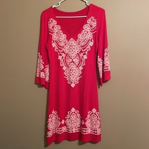 Red dress size medium.